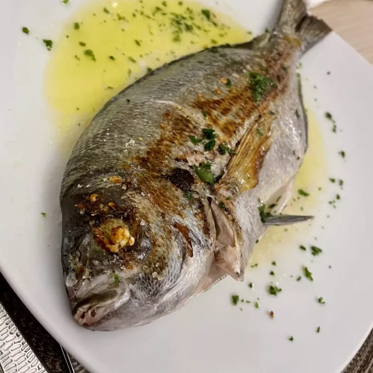 Pescato del giorno alla griglia