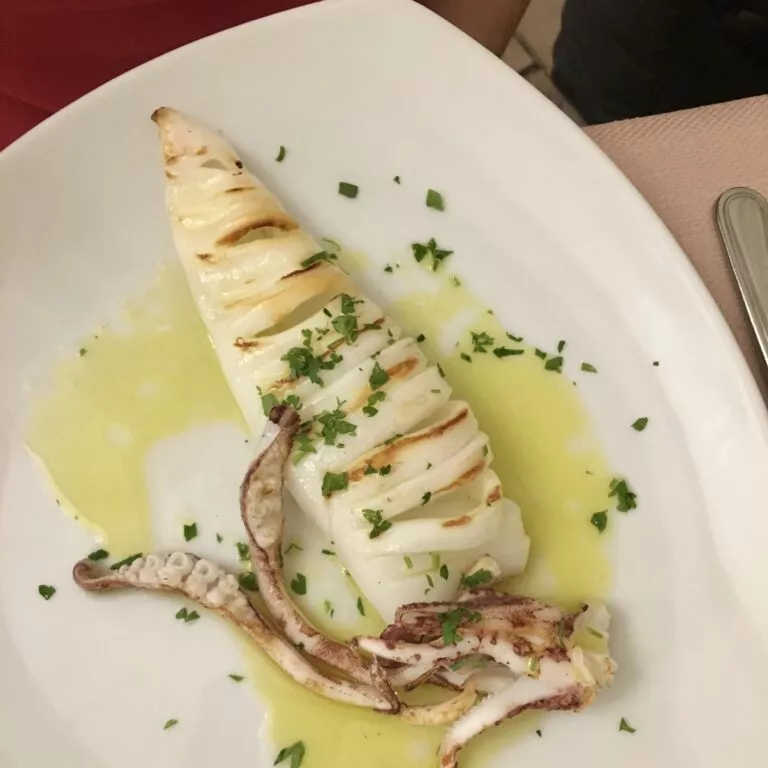 Calamari alla griglia