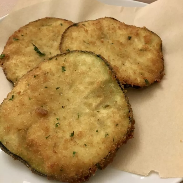 Cotolette fritte di melanzana