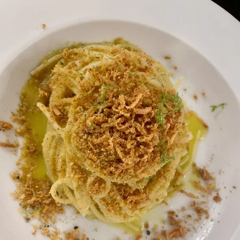Spaghetti alla bottarga di tonno